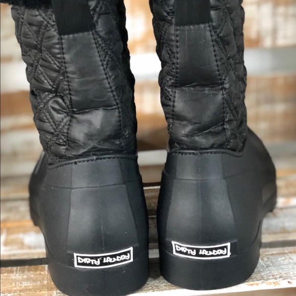 Dirty Laundry Pathos Black Boots US 9 - Picture 2 of 6